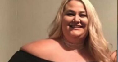 Young mum who tipped the scales at 170kg and was too embarrassed to leave the house reveals how she halved her body weight