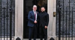 Keir Starmer, Volodymyr Zelenskyy