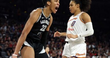 Aces Cruise Past Mercury In Game 2 Of The WNBA Finals