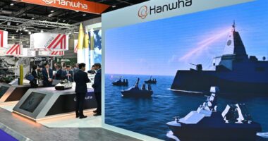 China targets five U.S. subsidiaries of South Korea's Hanwha Ocean, sending shares down 8%