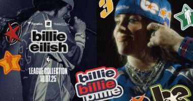 Complex & Fanatics Introduces Billie Eilish X Mitchell & Ness NBA Collaboration