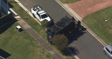 Four men wanted after reported armed home invasion sparks major police operation