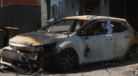Police investigate driveway car fire as underworld attack gone wrong