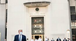 Trump returns to hospital for 'routine annual check-up' - for the second time this year