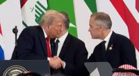 'You upgraded me': Moment Donald Trump and Mark Carney joke after US president mislabels Canadian PM