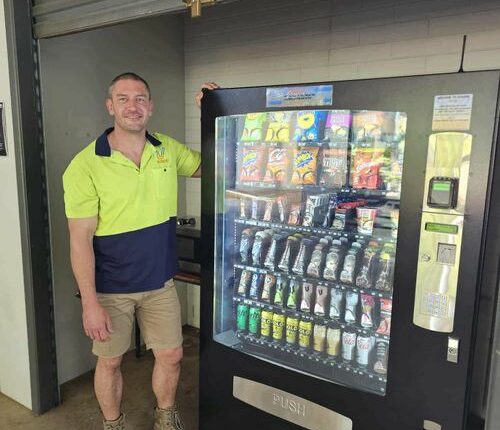 Vending machine business owner Jeff Constable