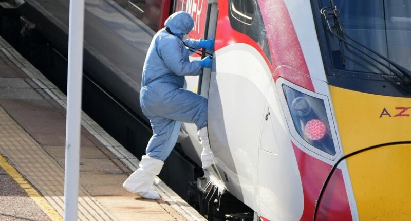 'Heroic' staffer fighting for his life after saving people in UK train stabbing