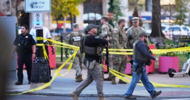2 National Guard members shot in an ambush attack blocks from the White House