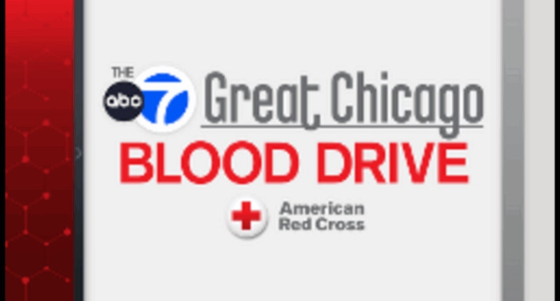 2026 ABC7 Chicago blood drive kicks off in January in city, Highland, Mokena, Schaumburg, Lake Zurich | Sign up to donate