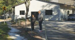 7th Crash in 2 Years: Jacksonville business begs for guardrail on property after latest car crash