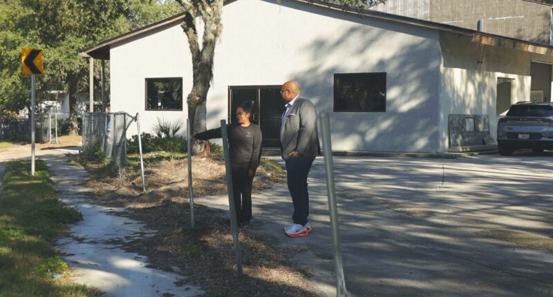 7th Crash in 2 Years: Jacksonville business begs for guardrail on property after latest car crash