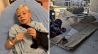 8-year-old boy suffers concussion, broken bone after part of ceiling collapses at Hanford elementary school in California