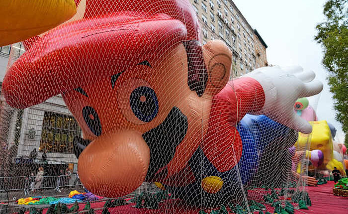 A welcome form of inflation: Balloons take shape for Macy’s Thanksgiving Day Parade
