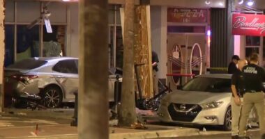 Accident kills four, injures 11 after street racer crashes into a bar