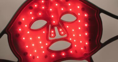 Adverts for trendy LED face masks BANNED for making misleading claims about acne and rosacea