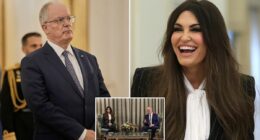 After blowout party Kimberly Guilfoyle confesses to Greek president she's husband hunting