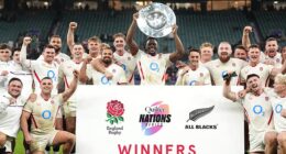Steve Borthwick's England won all four of their autumn internationals taking their winning streak to 11 Tests