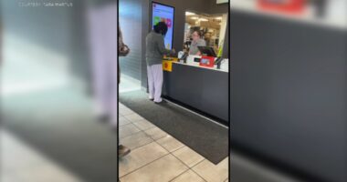 Angry customer throws hot coffee on McDonald's employee over cancelled breakfast order in Saginaw, Michigan