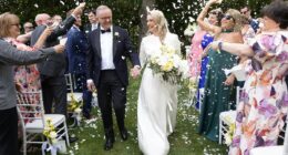 Anthony Albanese and Jodie Haydon are MARRIED in ceremony at The Lodge