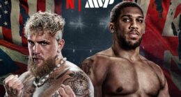 Anthony Joshua vs Jake Paul fight is CONFIRMED: £140m showdown will be live on Netflix as former heavyweight world champion takes on YouTube bad-boy