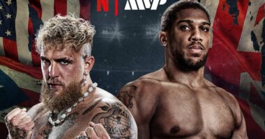 Anthony Joshua vs Jake Paul fight is CONFIRMED: £140m showdown will be live on Netflix as former heavyweight world champion takes on YouTube bad-boy