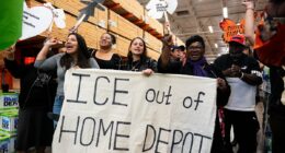 Anti-ICE liberals stage bizarre Home Depot boycott