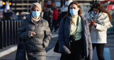 Anyone with these 3 symptoms urged to wear face masks to go out