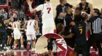 Arkansas-Winthrop brawl results in four ejections in crazy scene