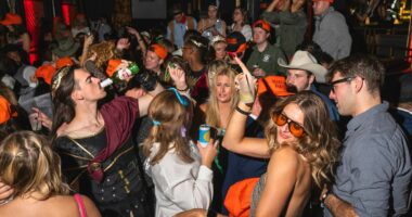 At DC's most MAGA Halloween Party with young Republicans & Rick Ross