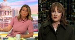 Awkward moment Susanna Reid left Rachel Reeves floundering