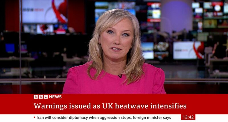 BBC newsreader 'broke rules' by pulling face at 'pregnant people' text