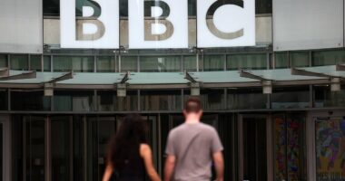 BBC spends £18million on trains, taxis and hotels in just three years - including £288 on one 15-mile cab ride