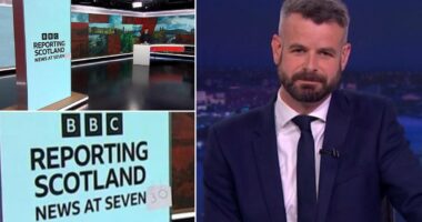 BBC takes SECOND presenter off air after 'cheeky message' claims