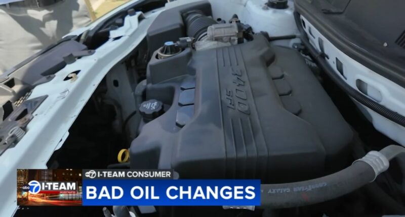 'Bad Oil Changes': Vehicles left unusable after damage from service at Jiffy Lube locations in Aurora, Berwyn, drivers say