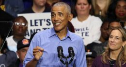 Barack Obama raises eyebrows by telling woman 'you look cute' amid rumored marriage woes with Michelle