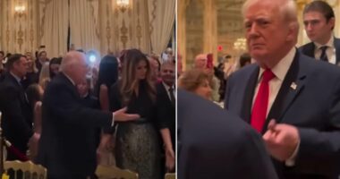 Barron Trump electrifies Mar-a-Lago with stunning re-appearance