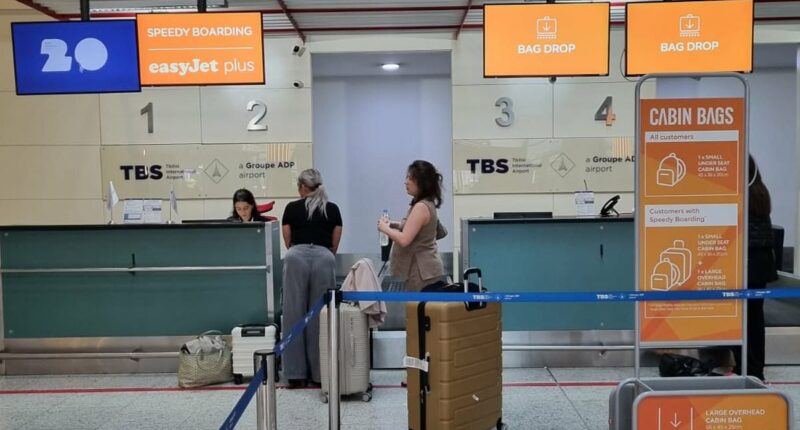 Bella Culley prepares to leave Georgia as she checks in with her mum