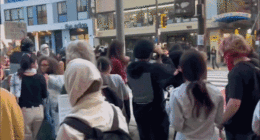 Bloody brawl breaks out as agitators protest TPUSA event at UC Berkeley in California