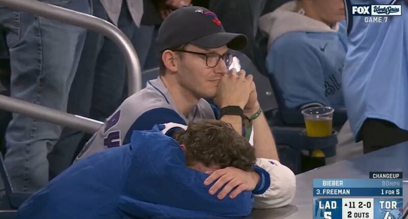Blue Jays fans distraught after dramatic World Series loss to Dodgers
