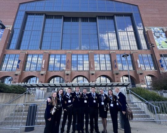 Blue Ridge FFA chapter recognized as top 10 in nation, receives highest rating