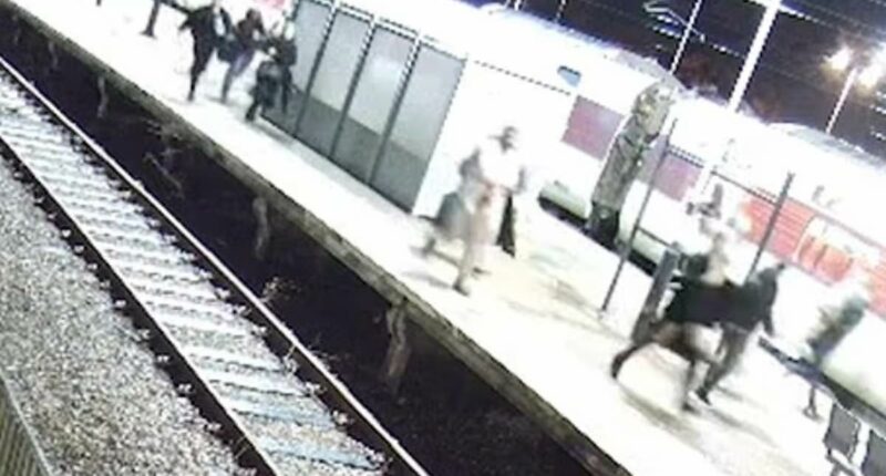 Bravery of passengers who threw themselves in front of train knifeman