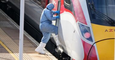 British police release details on suspects after 'shocking' train attack, update on victims