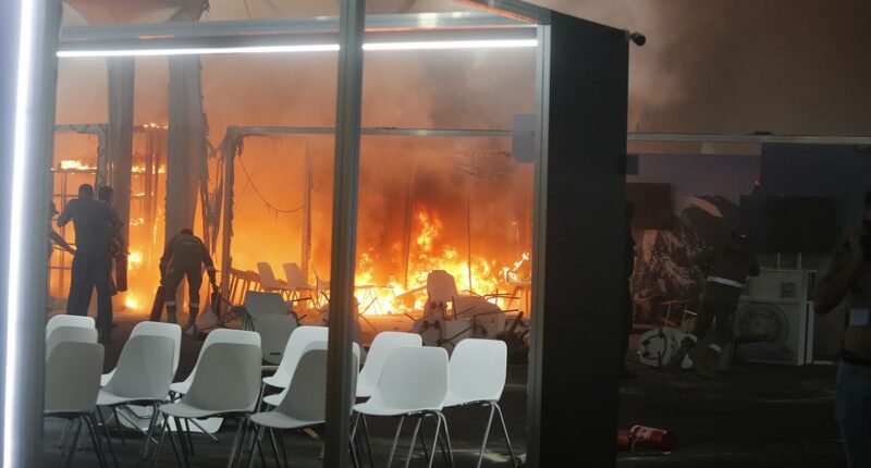 COP30 climate talks descend into chaos as fire rips through pavilion