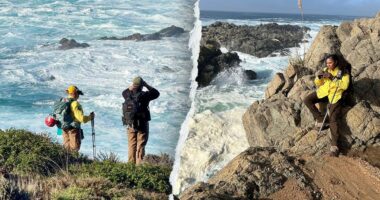 California man presumed dead after wave sweeps him away at same beach where girl, father died days earlier