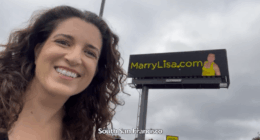 California woman behind 'Marry Lisa' billboards gets flood of applications