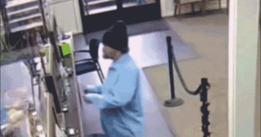 Federal inmates gather in prison yard