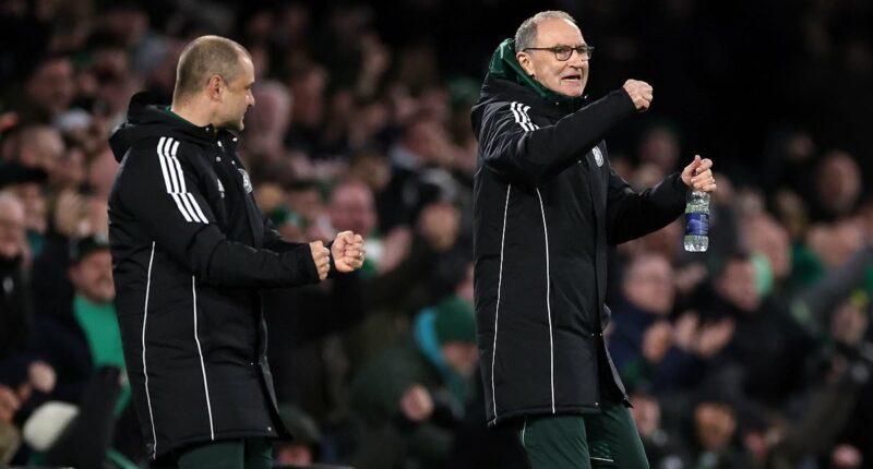 Celtic 4 Falkirk 0: Joyful reprise for O'Neill as Desmond shows up to face the music from furious fans