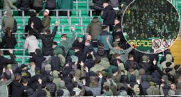 Celtic fans who shamed the club during Remembrance Day silence prove that the Scottish champions have lost all control over their so-called Ultras... They have indulged the Green Brigade for far too long
