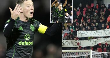 Celtic skipper Callum McGregor's message for protesting fans: 'There's been a lot of negativity, change and disruption ... but this club is better when everyone is together'
