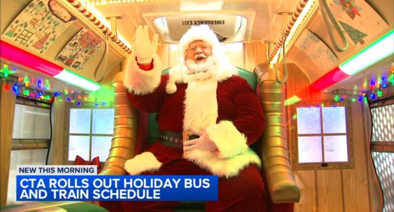 Chicago CTA releases Holiday Train, Bus schedules